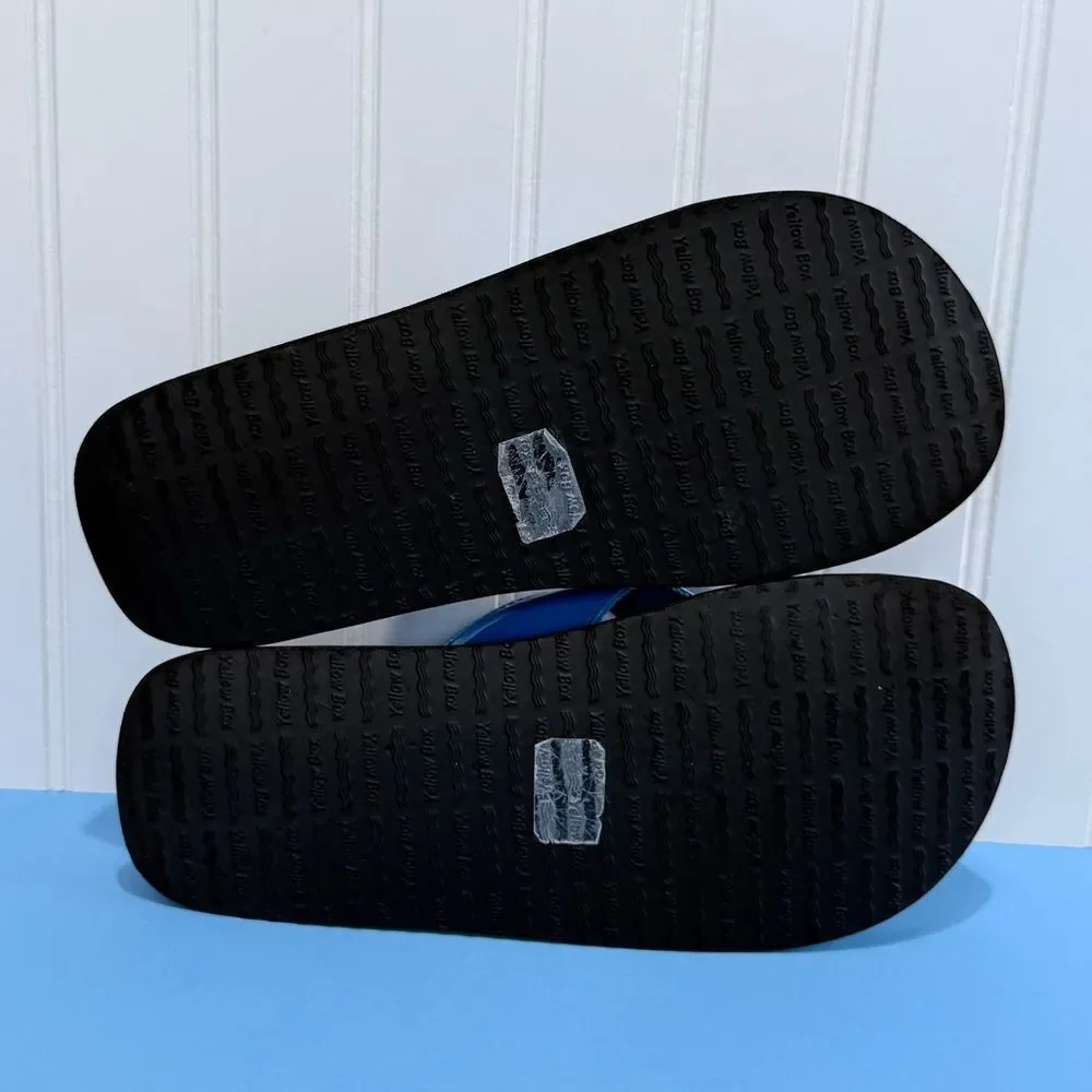 Yellow Box Women’s Black and Blue Sandals Size 7.5 - Picture 10 of 13